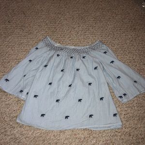 Off the shoulder Blouse